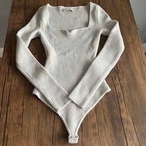 Abercrombie and Fitch Knit Bodysuit Size Small